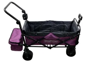 Wonderfold S3 Outdoor Utility Wagon, Purple/Gray