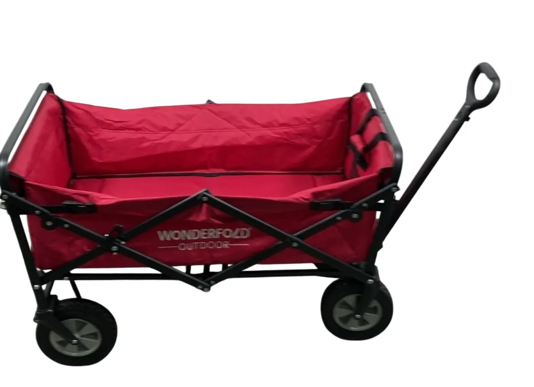Wonderfold S3 Outdoor Utility Wagon, Red