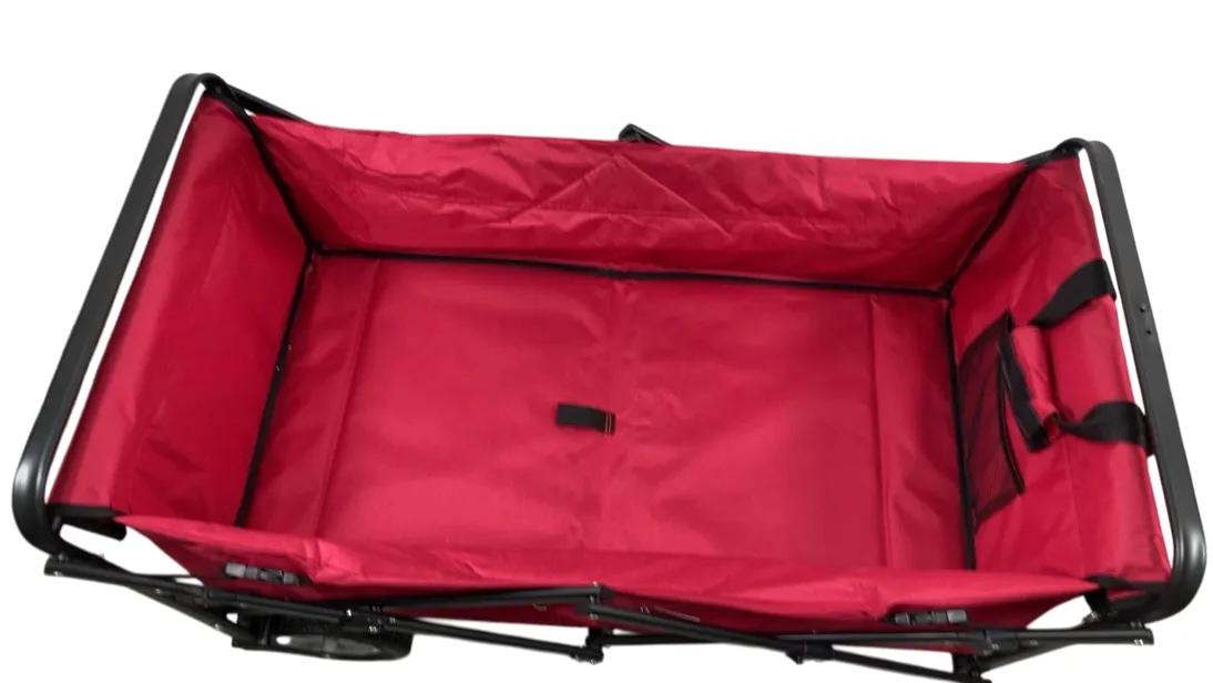 Wonderfold S3 Outdoor Utility Wagon, Red