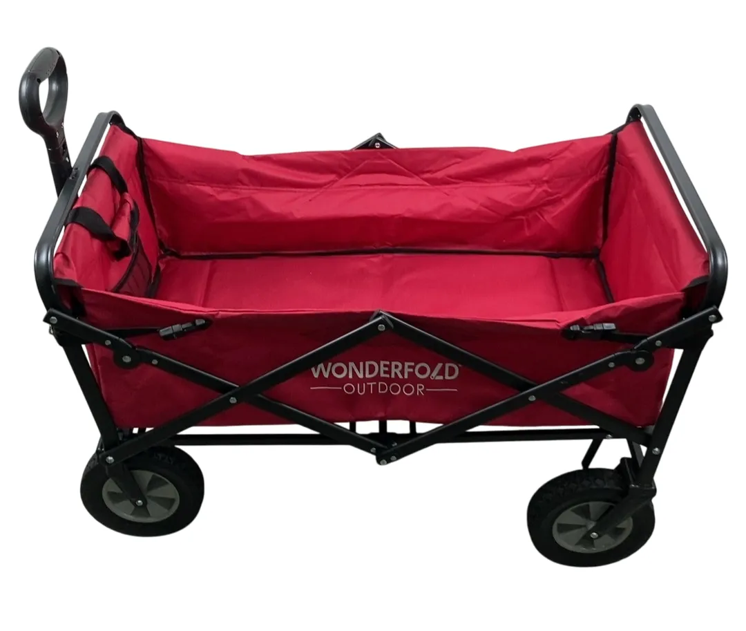 Wonderfold S3 Outdoor Utility Wagon, Red