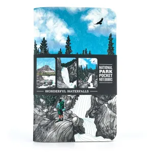 Wonderful Waterfalls Pocket Notebooks