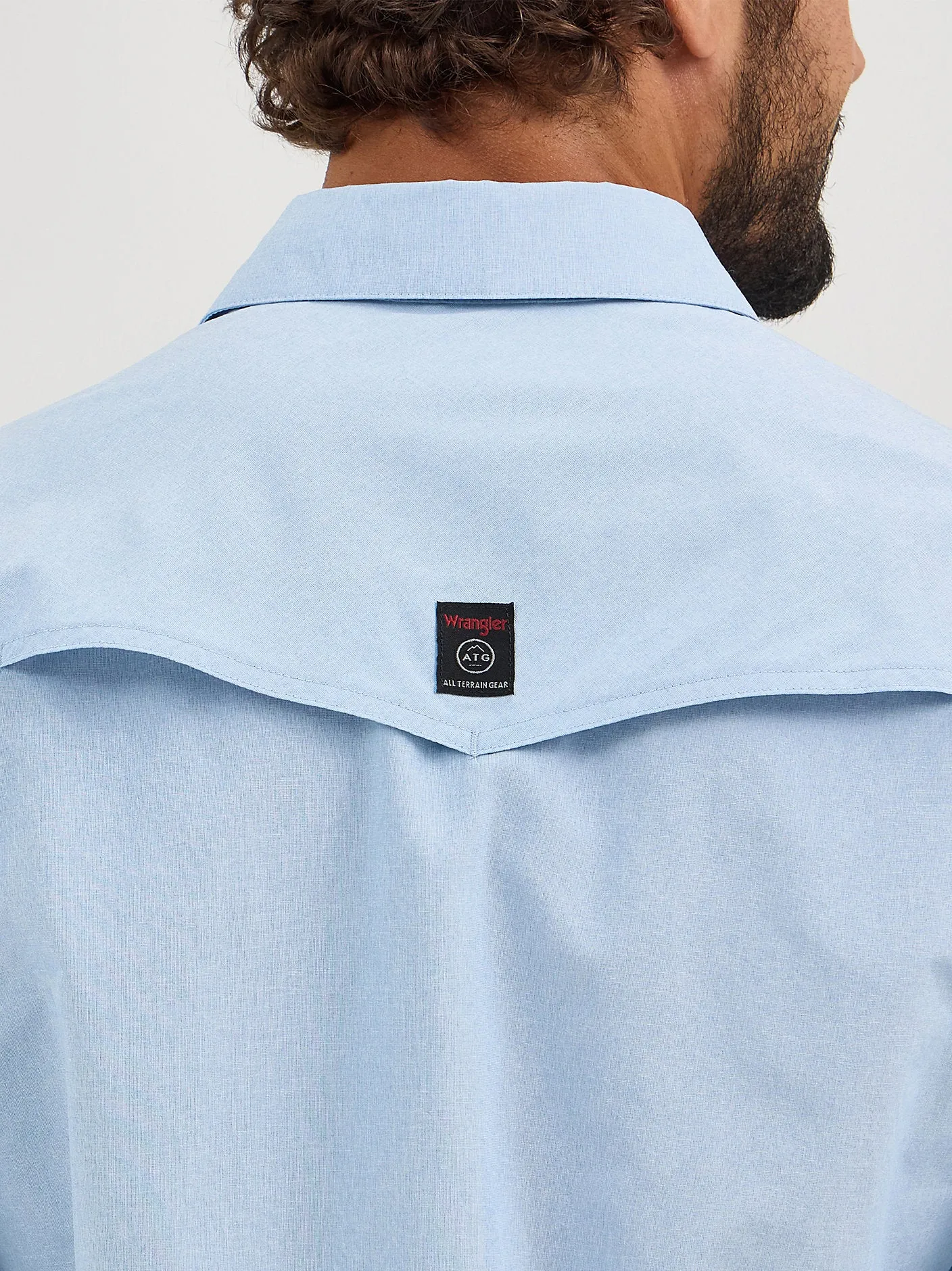 Wrangler ATG™ Men's Drover Utility Shirt - Cerulean - 112360550