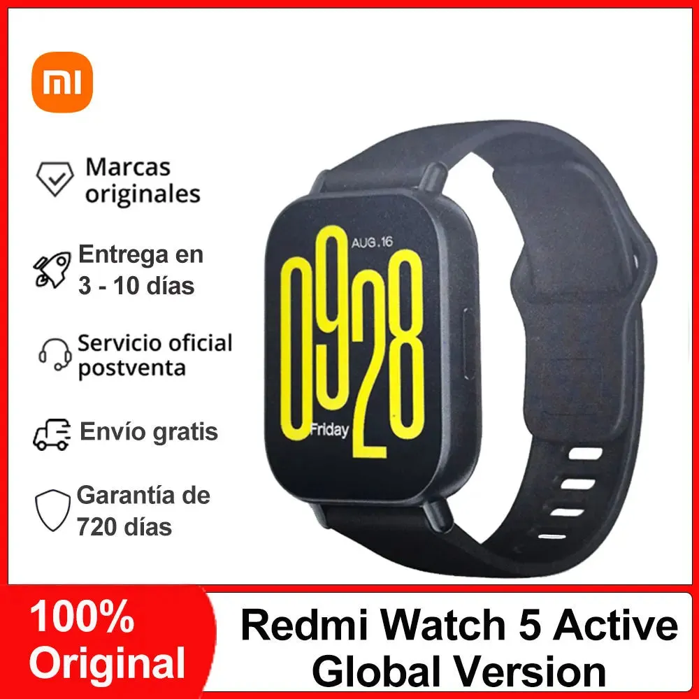 Xiaomi Redmi Bluetooth 5.3 Smart Watch 5  LCD Display