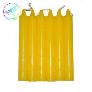 Yellow Taper Candle