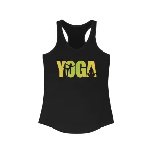 Yoga Women's Racerback Tank Top - Stylish Activewear for Fitness Enthusiasts