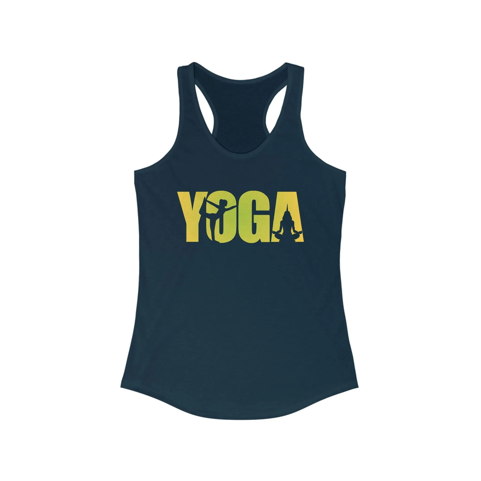 Yoga Women's Racerback Tank Top - Stylish Activewear for Fitness Enthusiasts