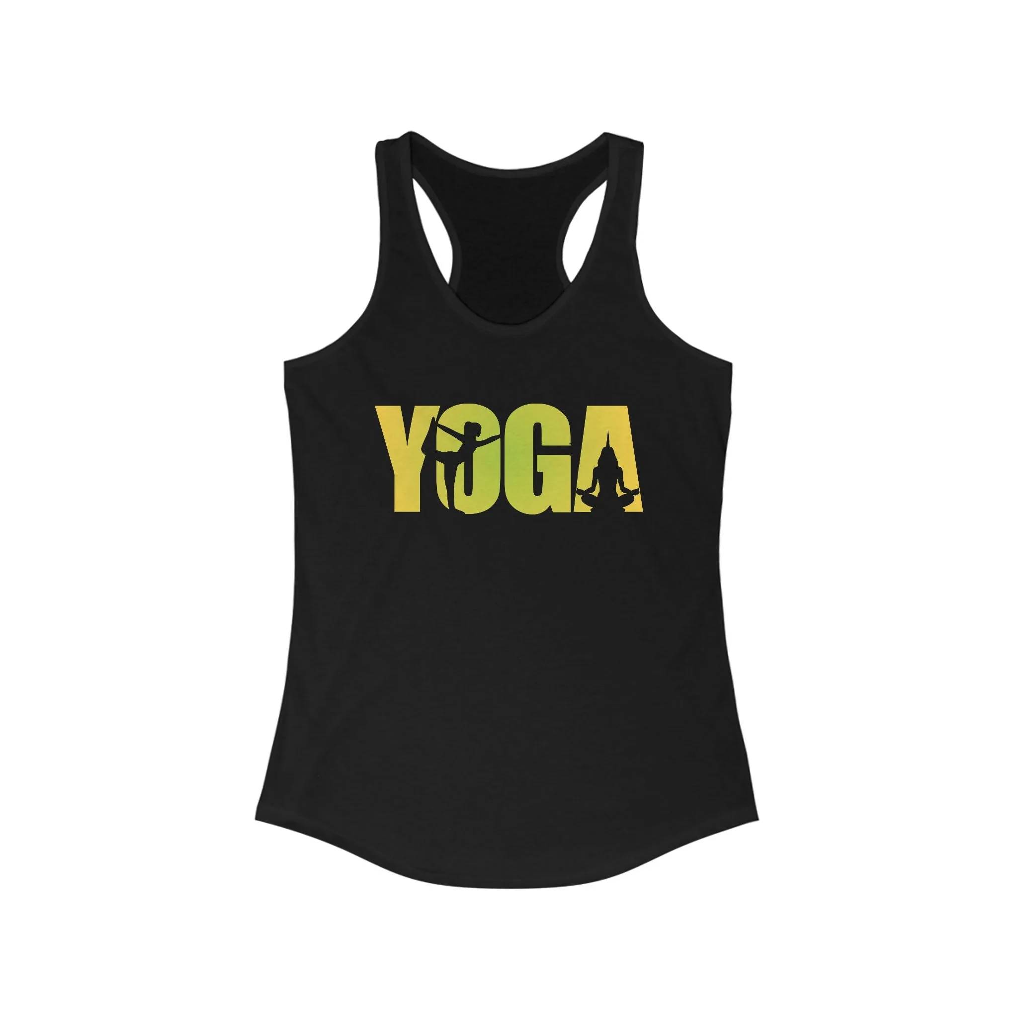 Yoga Women's Racerback Tank Top - Stylish Activewear for Fitness Enthusiasts