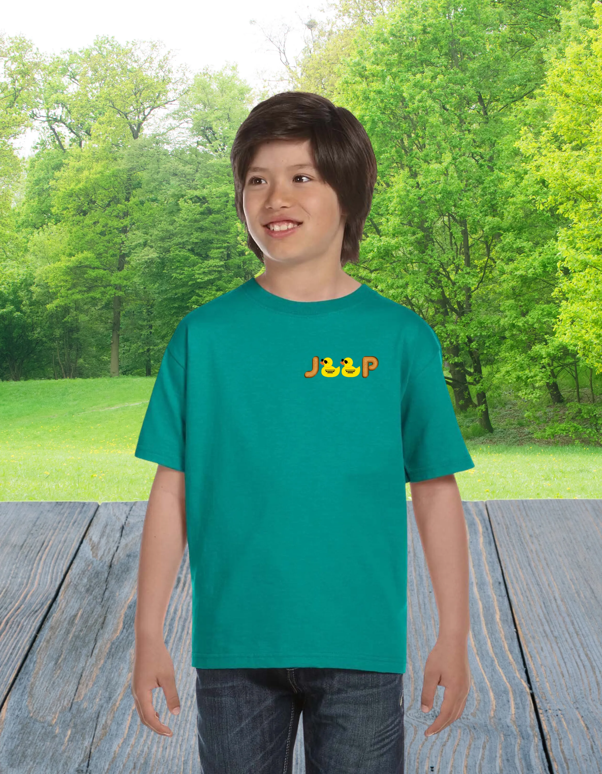 Youth Boys & Girls Mudd'n, Crawl'n, Off-Road Jeep'n Tee