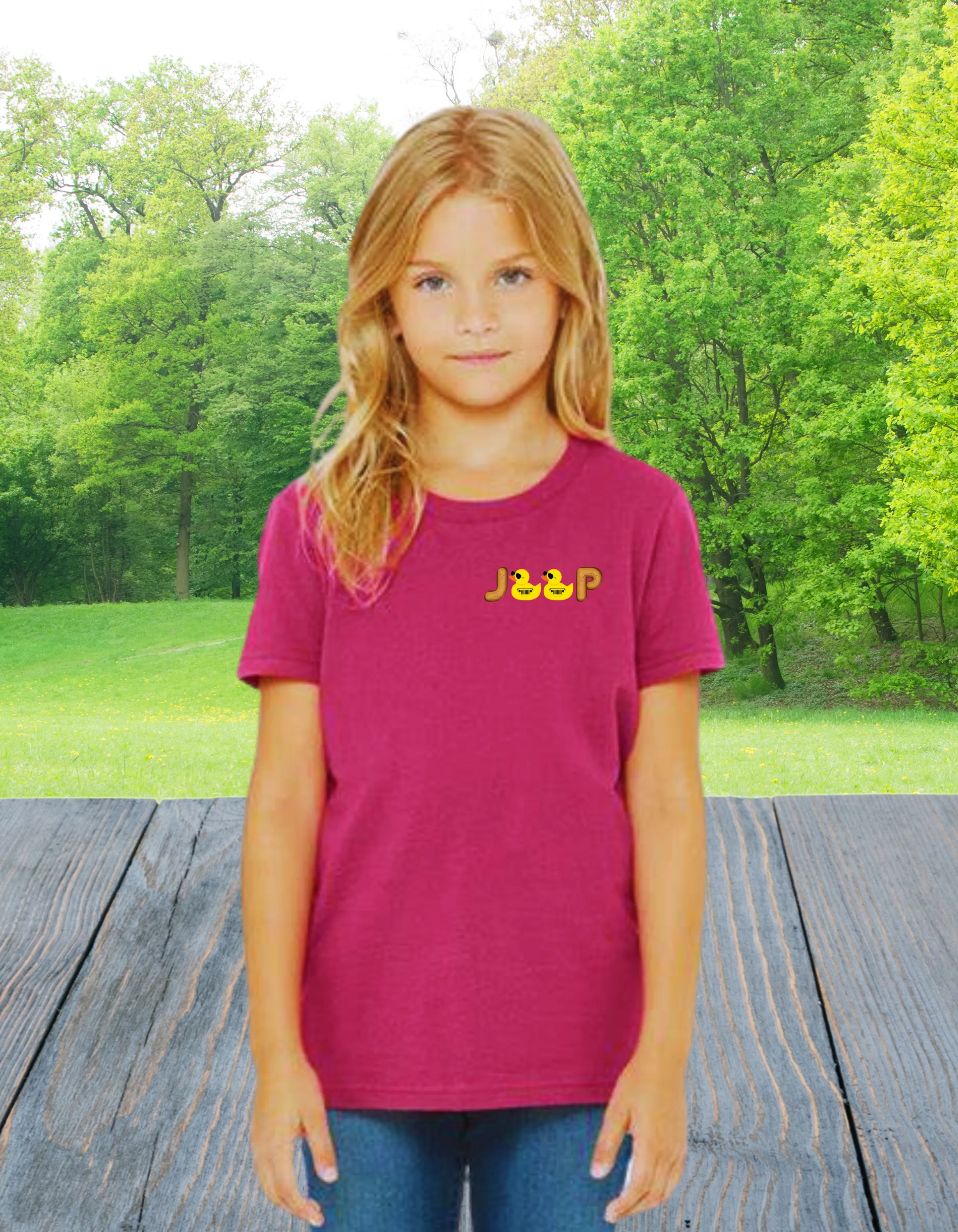 Youth Boys & Girls Mudd'n, Crawl'n, Off-Road Jeep'n Tee