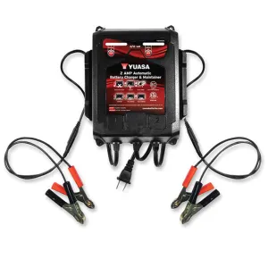 Yuasa 2-Bank 2-Amp 6/12V Charger