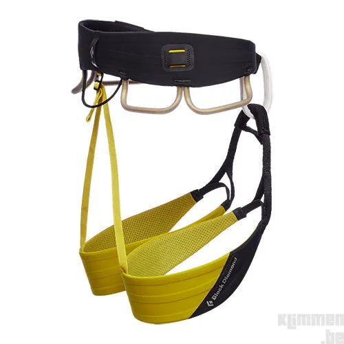 Zone - sulphur, men's climbing harness