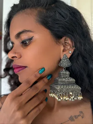 Zuri Jhumka Earrings | Lightweight Jhumke